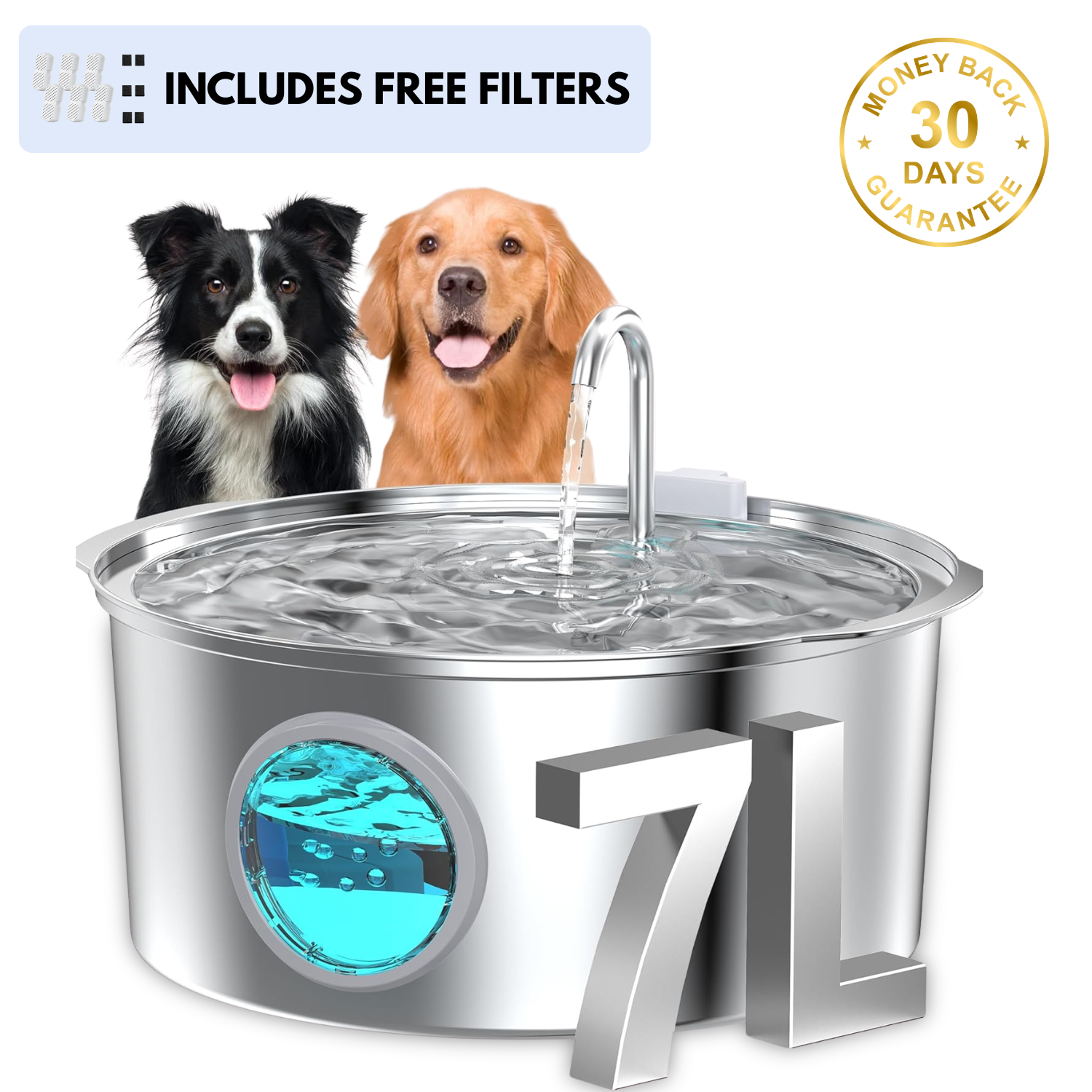 Add Years to Your Dog's Life with Bark Spring's Triple-Filtration System